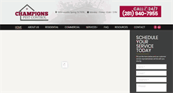 Desktop Screenshot of championspest.com